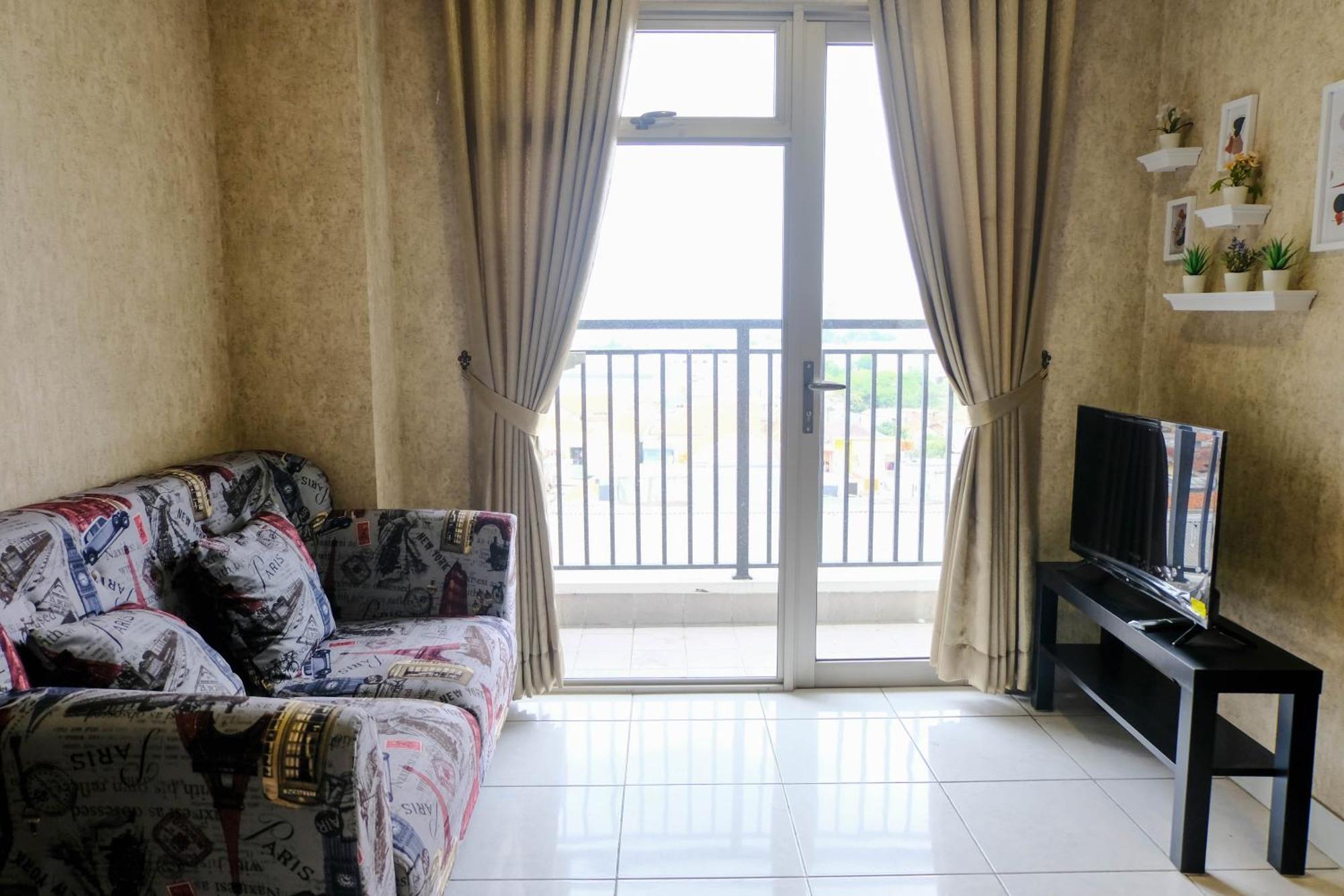 Spacious Designed 2br At Mekarwangi Square Cibaduyut By Travelio Apartemen Bandung